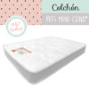 Colchon ohbaby.pe peti mini cuna gris 100x100 - Colchón para cuna Happy baby